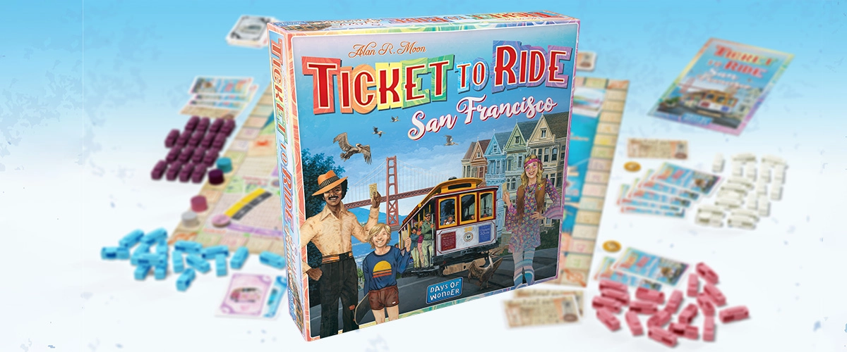 Ticket To Ride: San Francisco – Over The Golden Gate